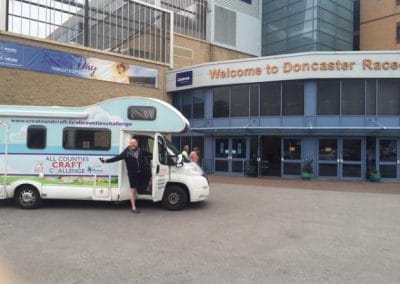 Updated: The success of John Bloodworth's All Counties Craft Challenge 3 Living Creatively with Fibro | Maisie at Doncaster All Counties Craft Challenge