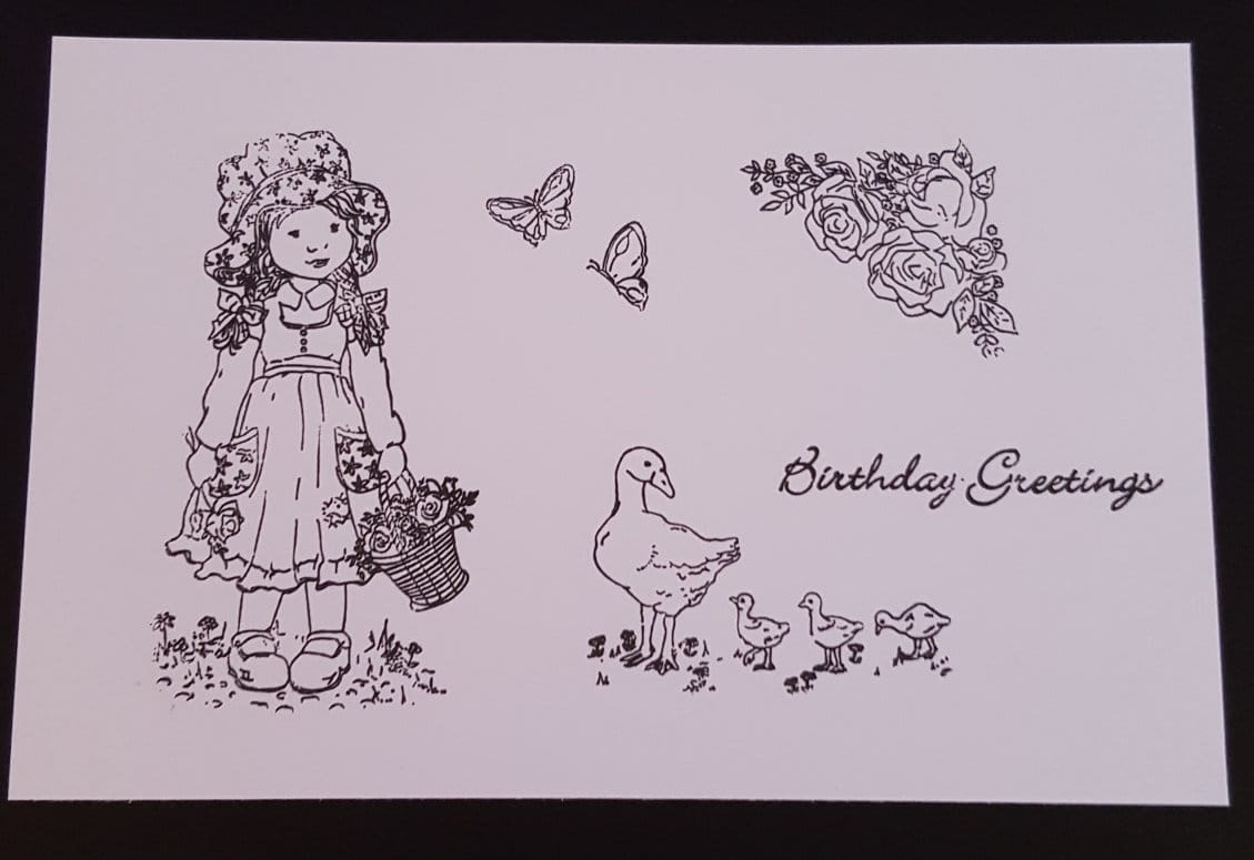 Testing the Lily Rose Stamp Set 2 Living Creative with Fibro | Lily Rose Stamps Stamped