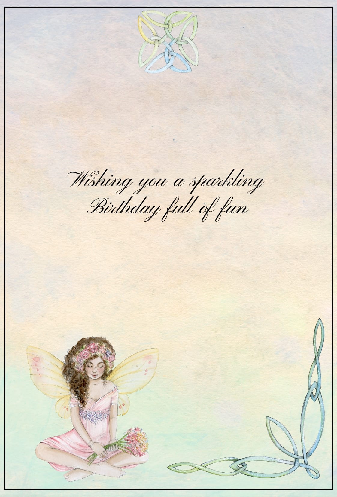 Testing the Fairy Dust Stamp Set 4 Fairy Sparkle Insert