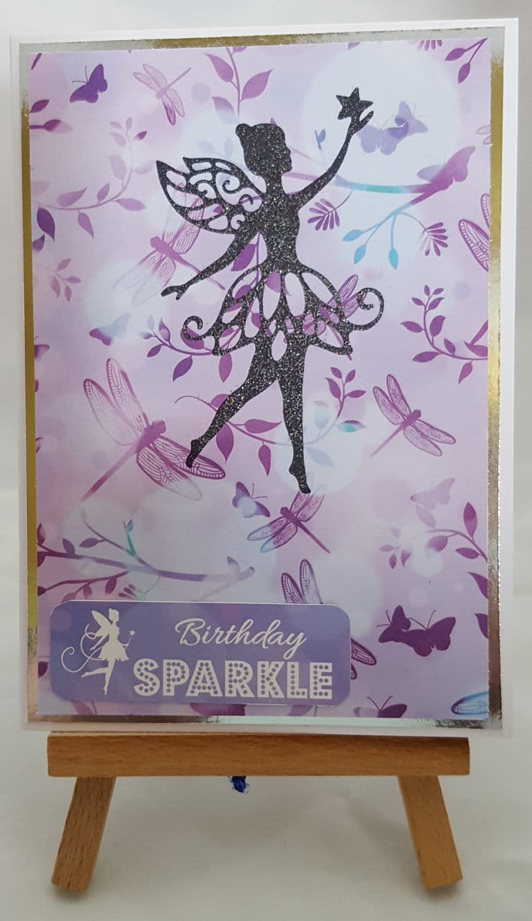 Testing the Fairy Dust Stamp Set 3 fairy Dust Card 1