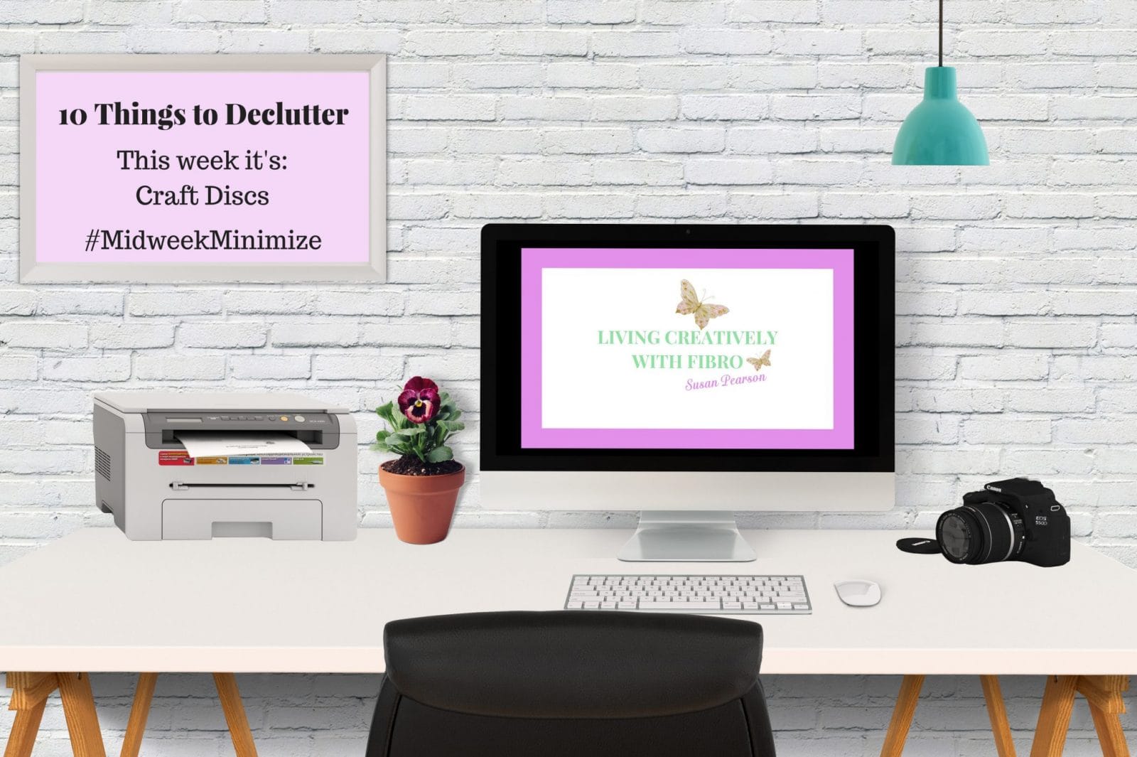 10 things to declutter Craft Discs Living Creatively with Fibro | 10 things to declutter Craft Discs