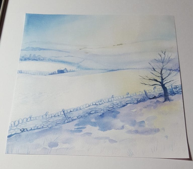 Away in a Manger with Creative Stamping 2 Living Creatively with Fibro | Away in a Manger background inspiration