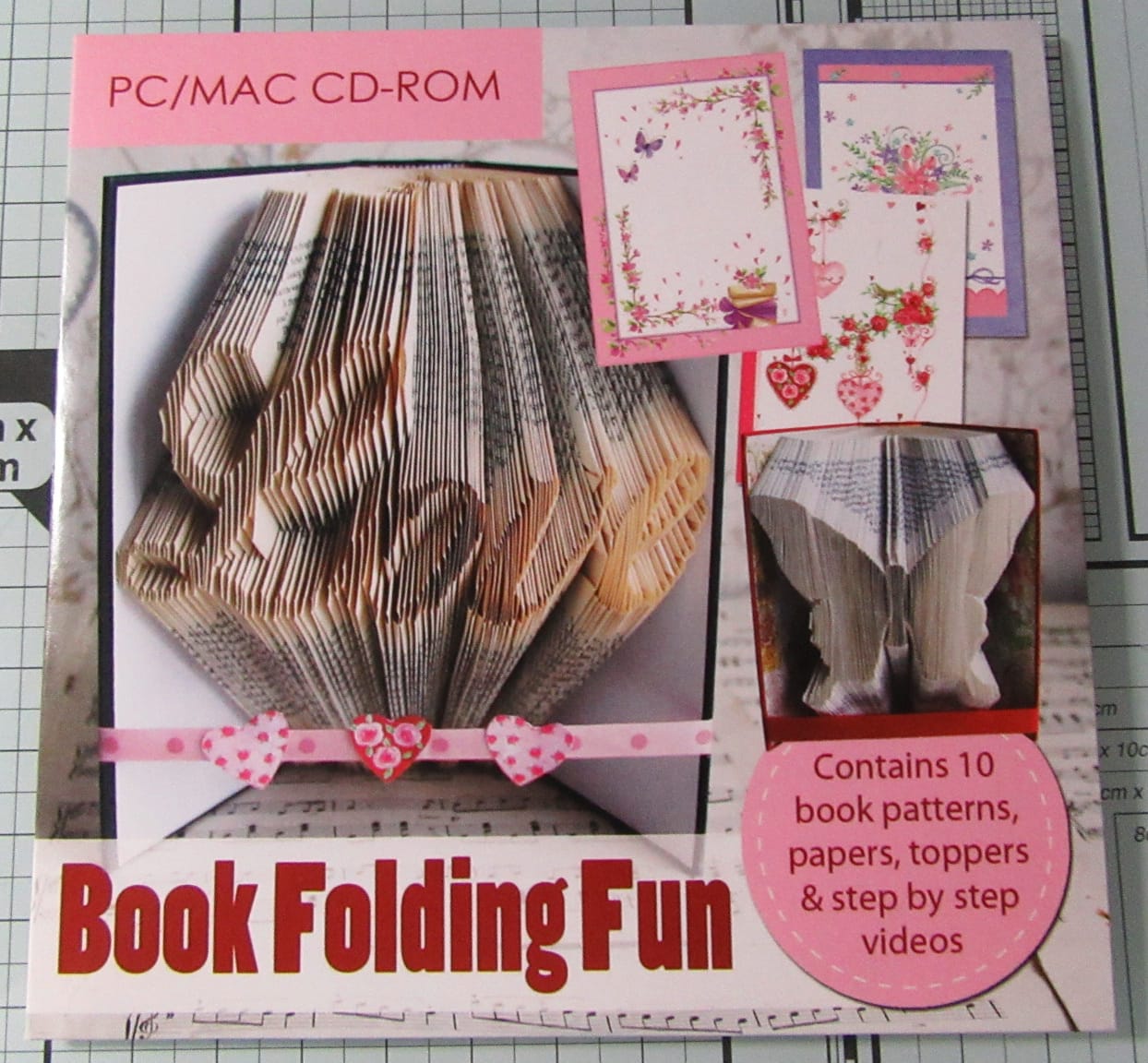 Decluttering Craft Discs 8 Living Creatively with Fibro | Book Folding Fun