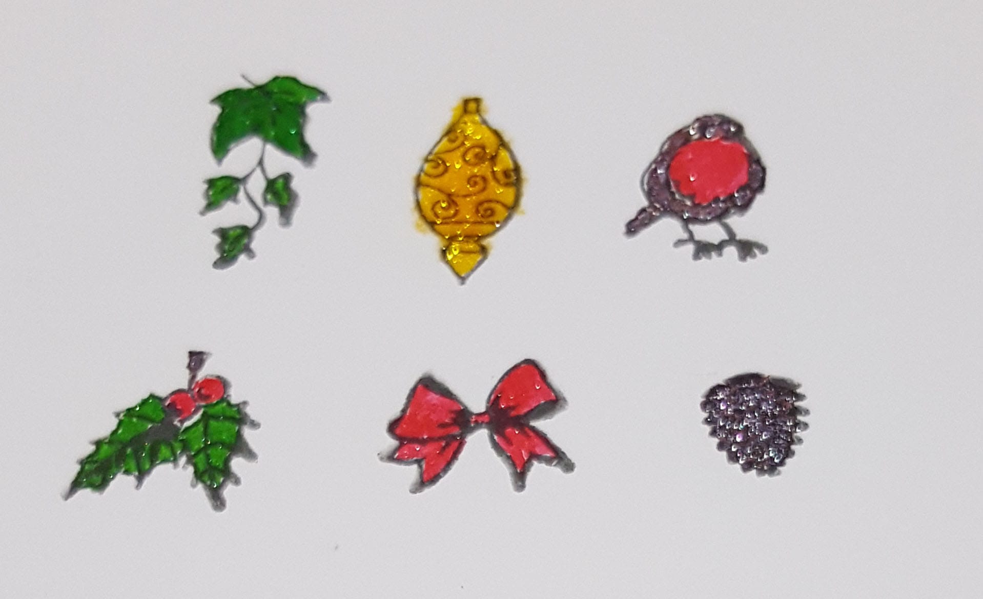 Build a Wreath is the instruction 4 Build a Wreath Coloured