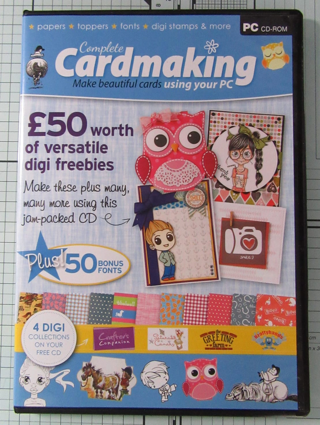 Decluttering Craft Discs 11 Living Creatively with Fibro | Complete Cardmaking Collection
