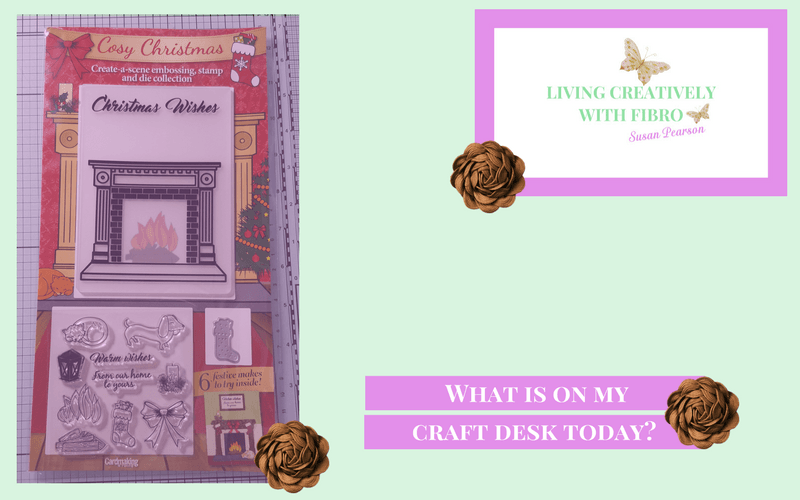 Living Creatively with Fibro | Cosy Christmas on Craft Desk
