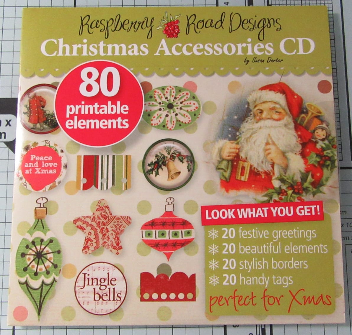 Decluttering Craft Discs 7 Living Creatively with Fibro | Raspberry Road Christmas Accessories
