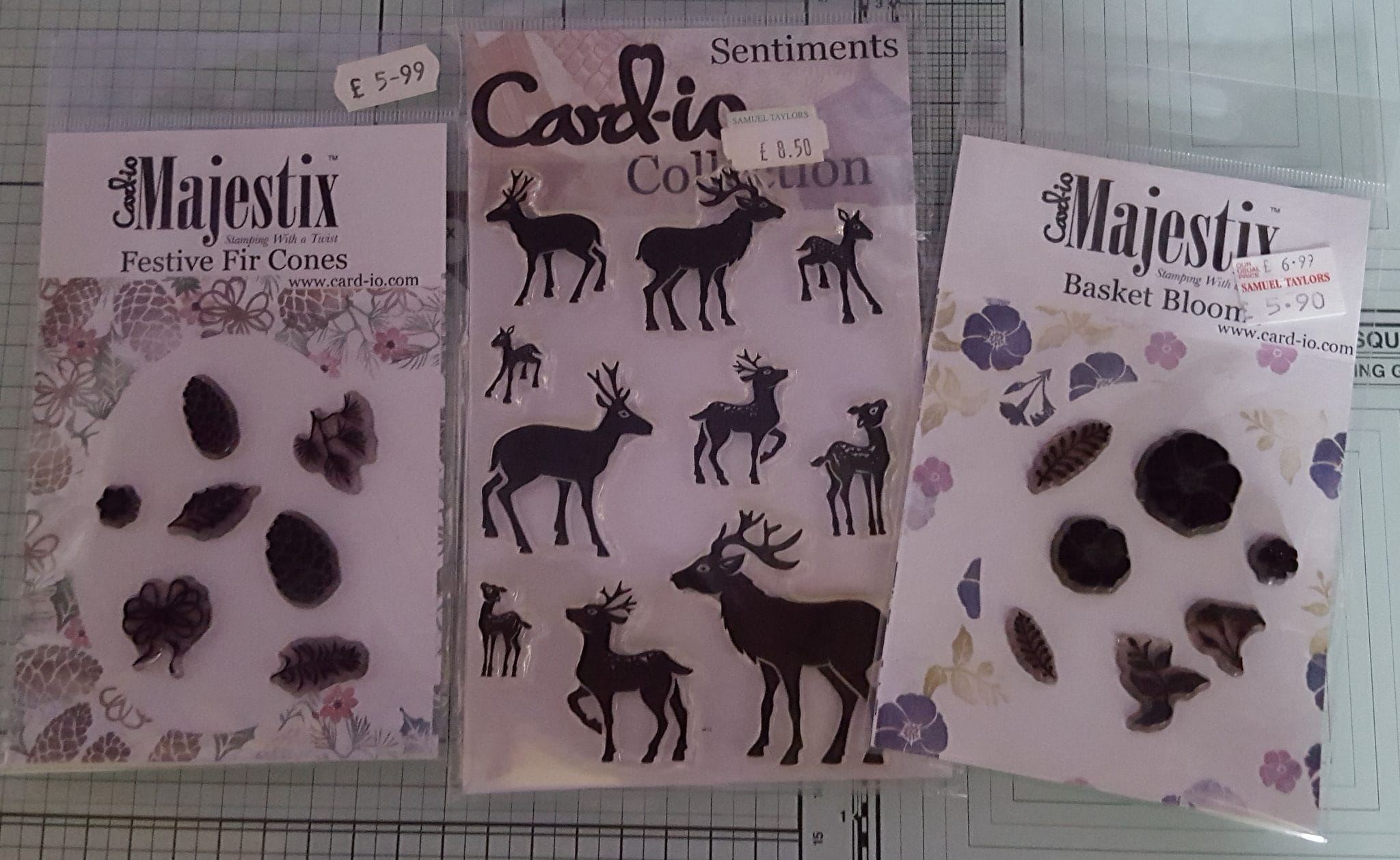 Creating some Majestic Moments 4 Similar Stamps
