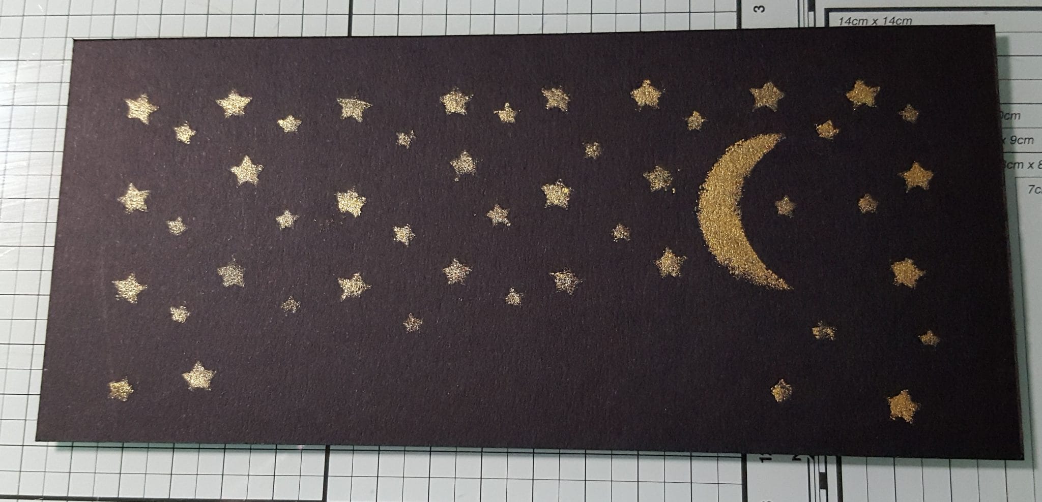Is it going to be a Starry Night in my craft space? 6 Starry Night Glittering Stars