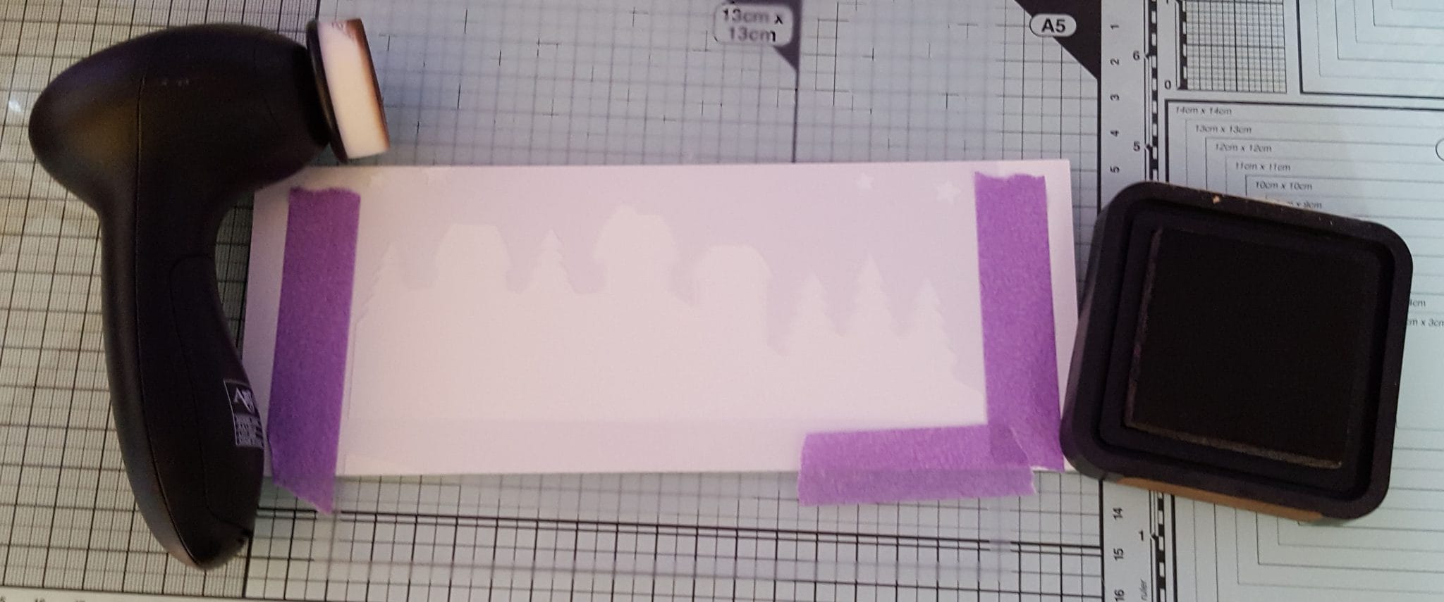 Is it going to be a Starry Night in my craft space? 4 Starry Night Stencilling with the Groove