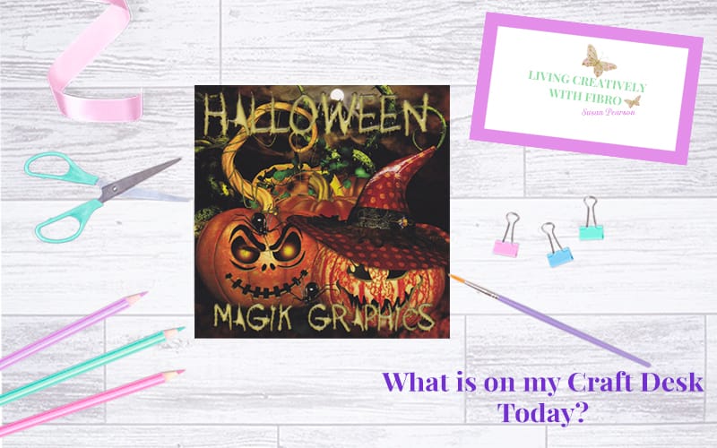 Living Creatively with Fibro | Magik Halloween on Craft Desk