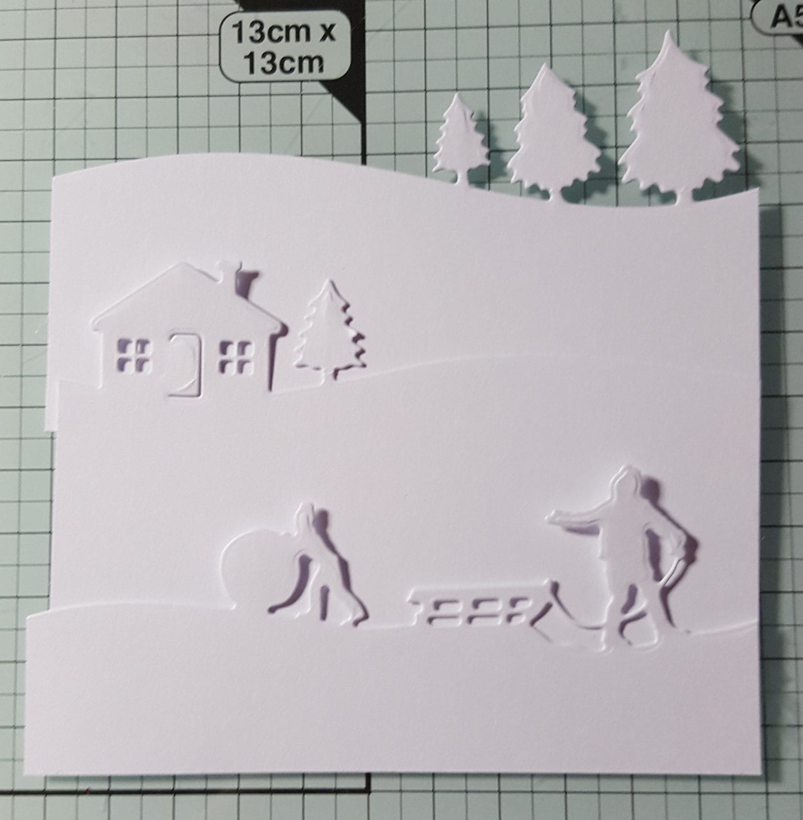 Is it going to be a Scenic Winter? 1 Scenic Winter Die Cut