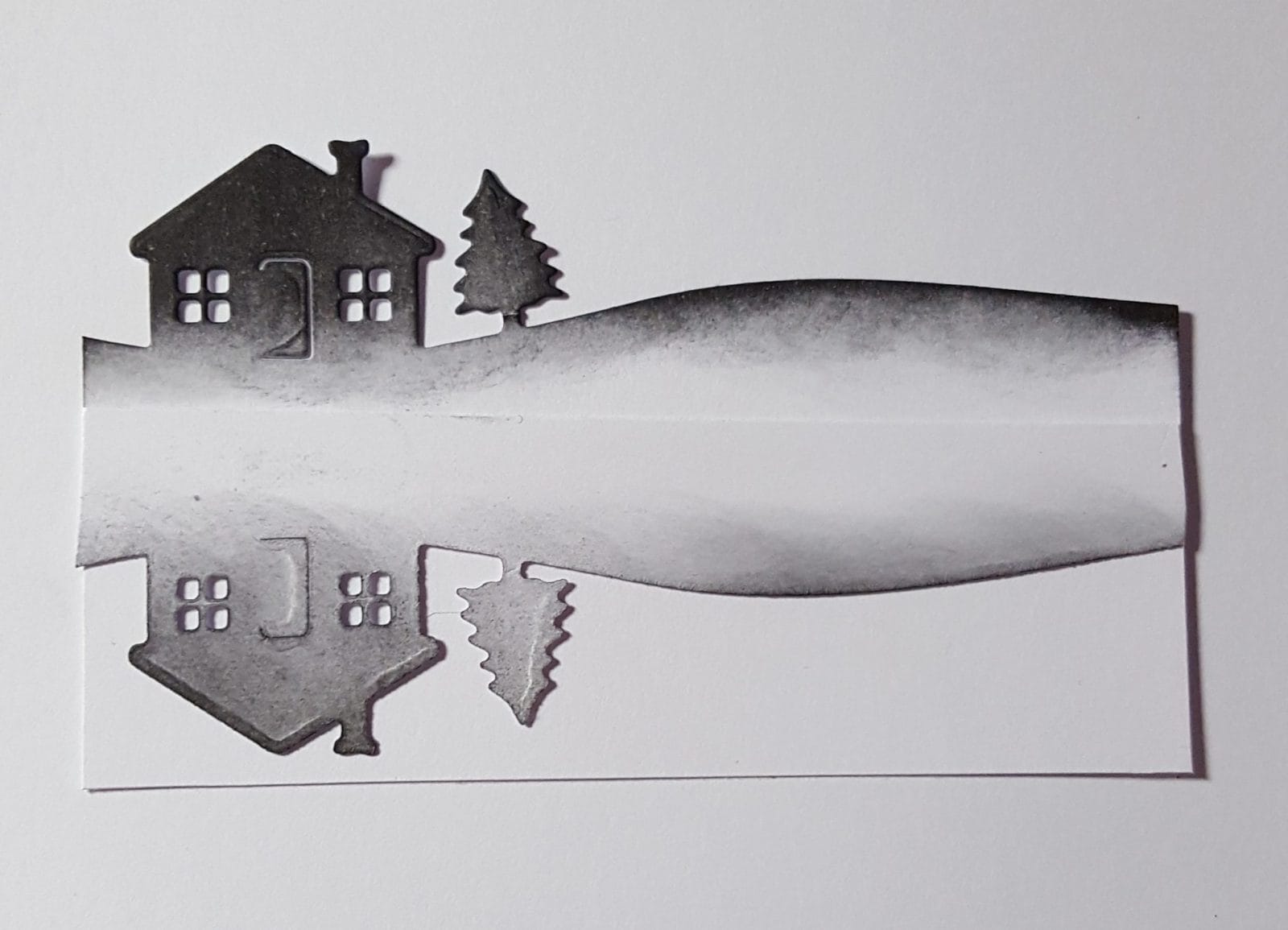 Is it going to be a Scenic Winter? 3 Scenic Winter playing with ink