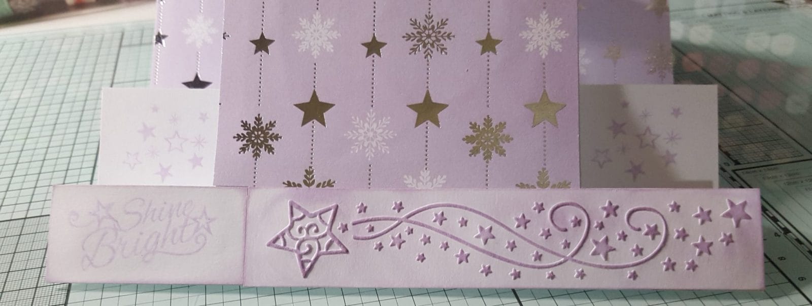 Beautiful Christmas with Peace and Joy 4 The front panel