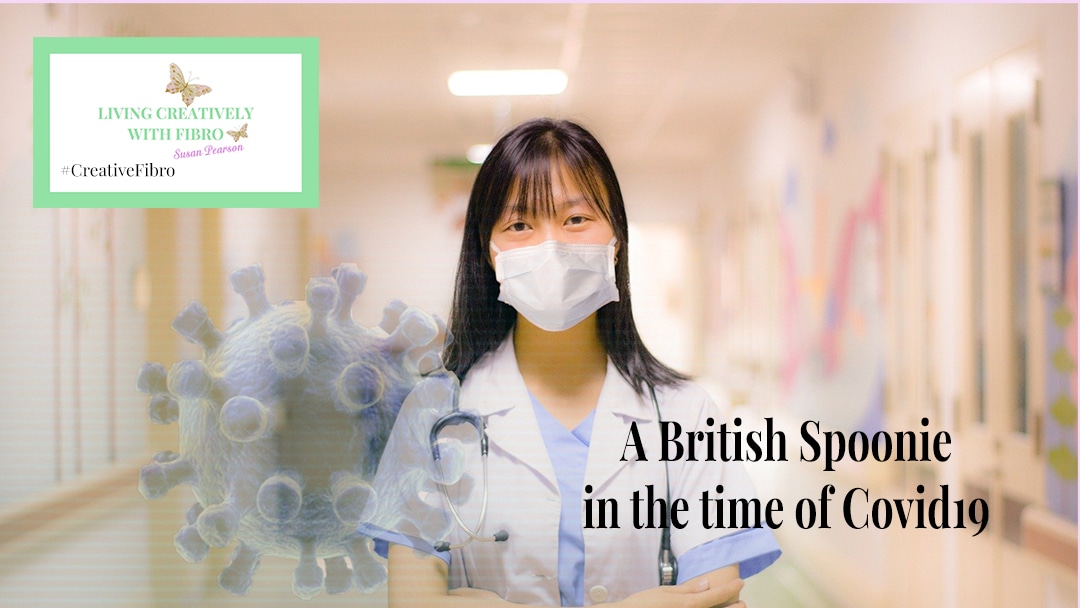 An image of a doctor in a hospital with a facemask and the title of the blog post